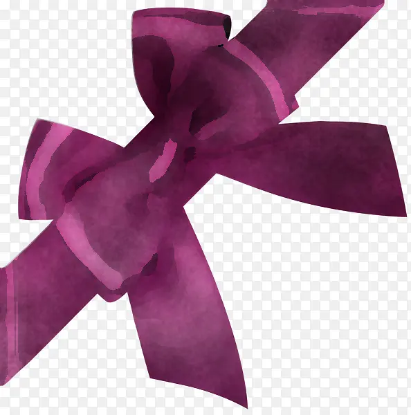 紫色 缎带 粉色