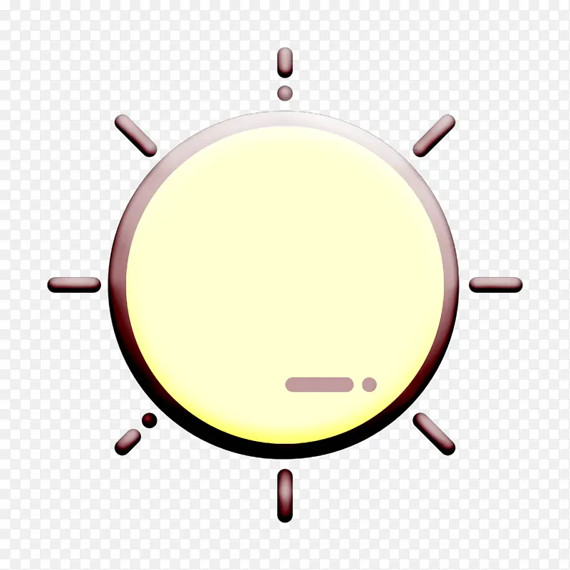 太阳图标 用户界面图标 圆圈
