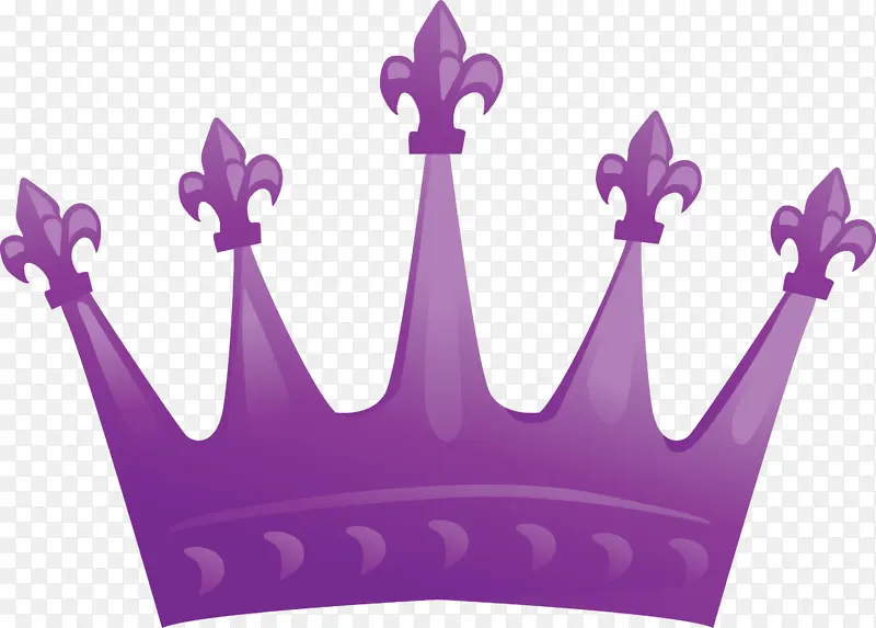 皇冠 紫罗兰色 紫色