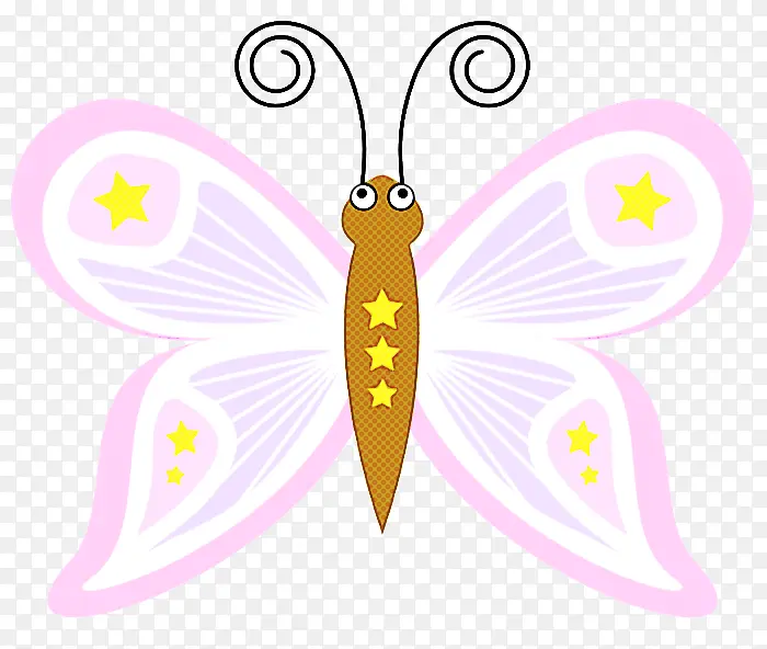 翅膀 昆虫 粉色