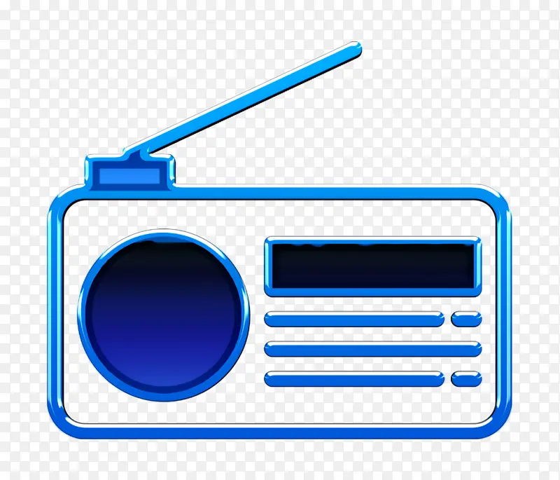 收音机图标 用户界面图标 技术