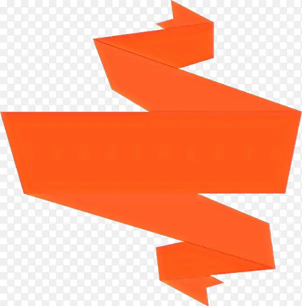 橙色 箭头 徽标