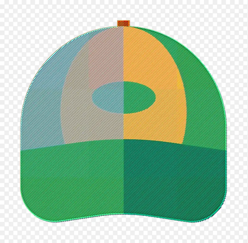 帽子图标 衣服图标 绿色