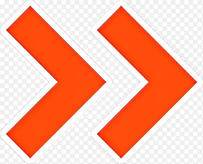 橙色 线条 徽标