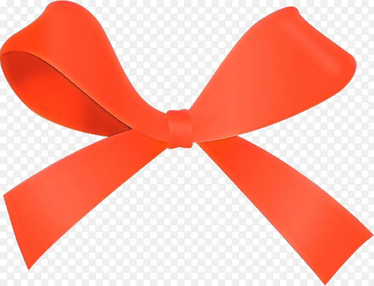 红色 橙色 丝带