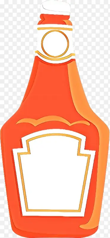 橙色 瓶子