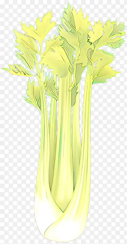 绿色 花瓶 黄色