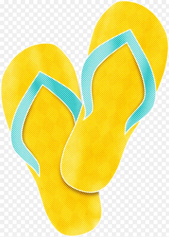 黄色 鞋子