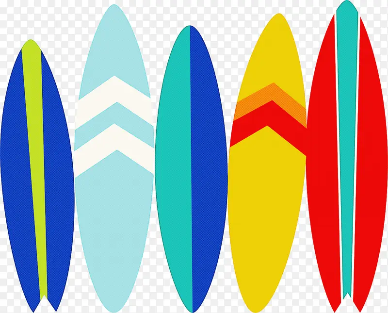 冲浪设备冲浪板线条标志对称