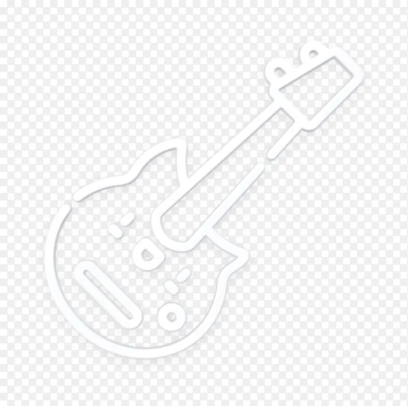 音乐节图标 吉他图标 电吉他图标