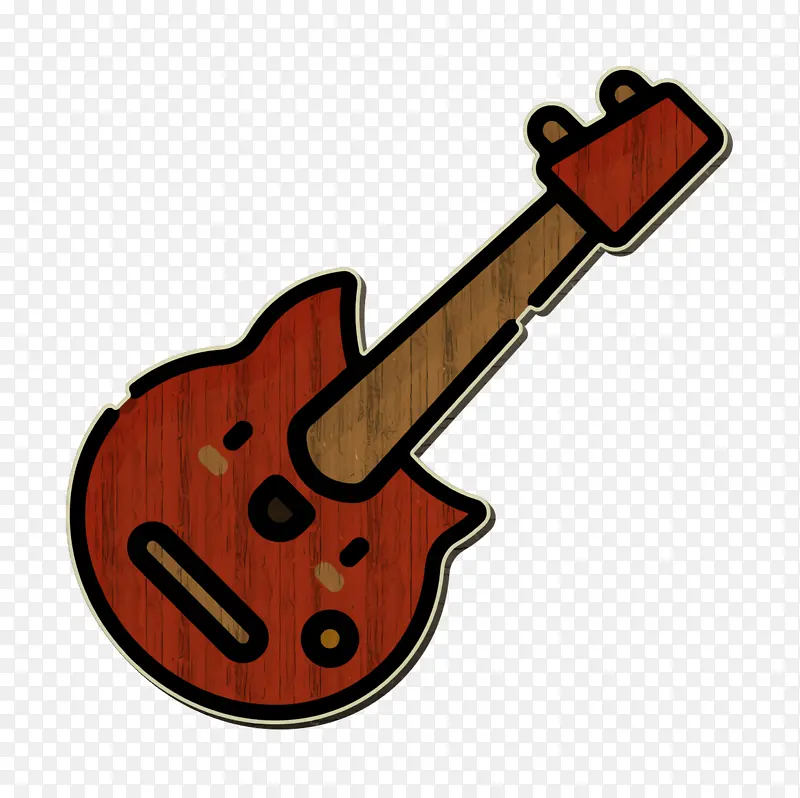 吉他图标 电吉他图标 音乐节图标