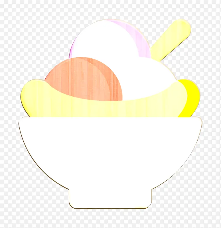 甜点和糖果图标 甜点图标 冰淇淋图标