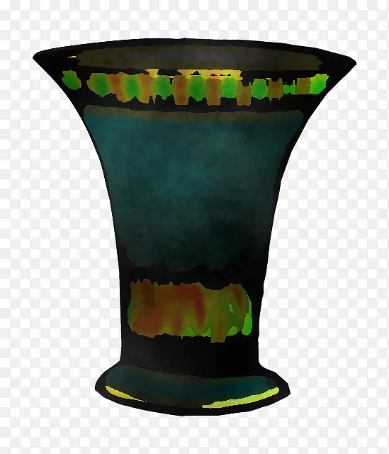 绿色 花盆 花瓶