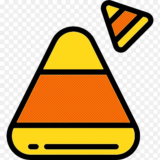 黄色 标志 三角形