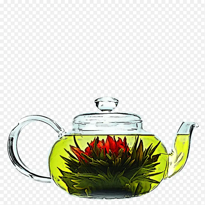 采购产品茶壶 花茶 植物