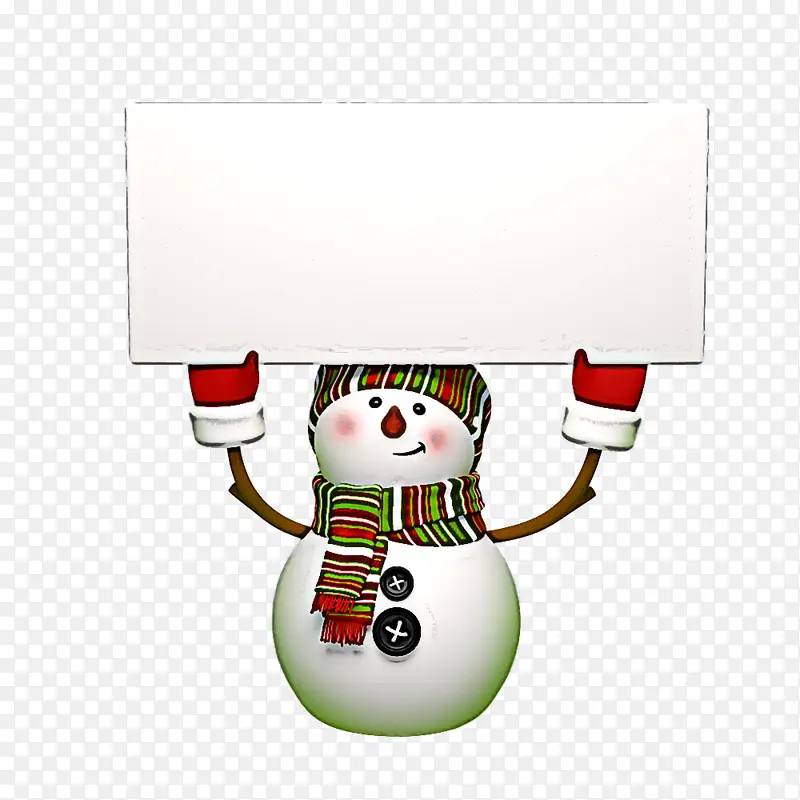 雪人 卡通 圣诞装饰
