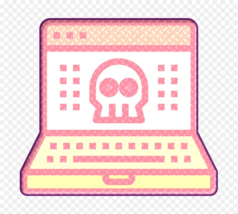 黑客图标 网站图标类型 粉色
