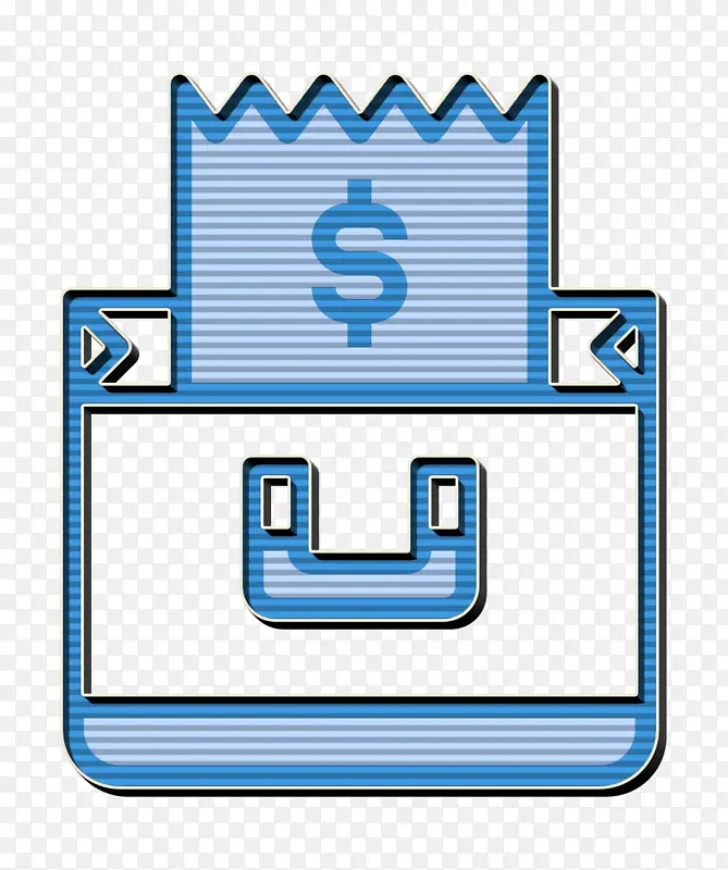 账单和支付图标 商业和金融图标 账单图标