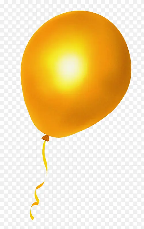 气球 黄色 橙色