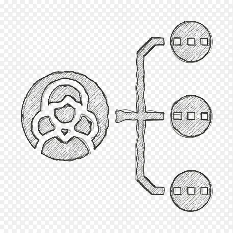 管理图标 团队图标 网络图标