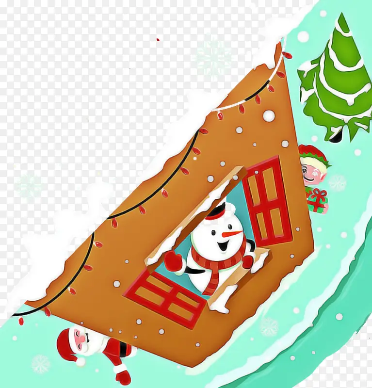 姜饼屋 圣诞装饰 食品