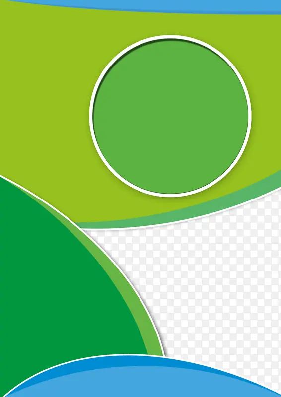 绿色 线条 圆圈