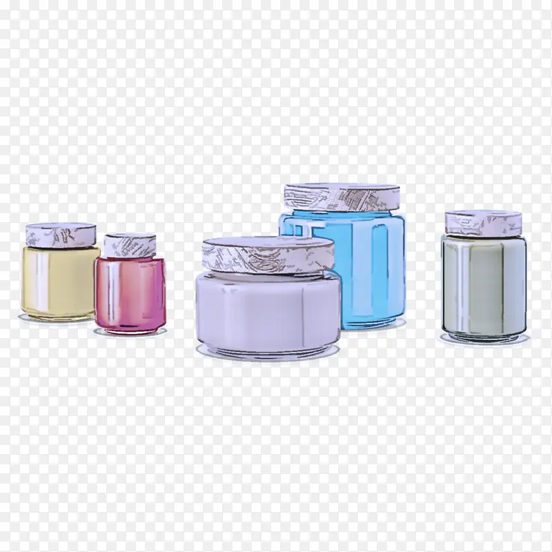 紫色 食品储存容器 材料属性