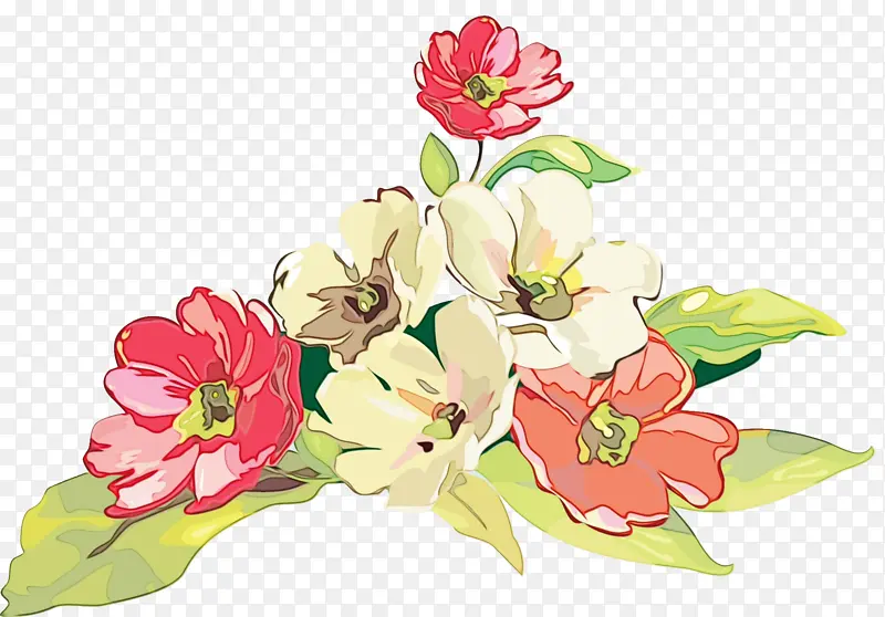 绘画花卉 水彩花卉 花卉绘画