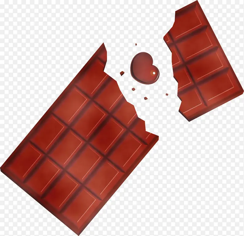 卡瓦伊巧克力棒 开放巧克力棒 未包装巧克力棒