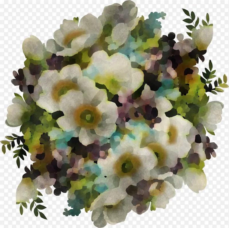 花朵 白色 花束