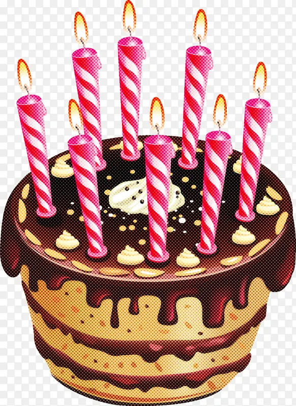 生日蜡烛 蛋糕 生日蛋糕