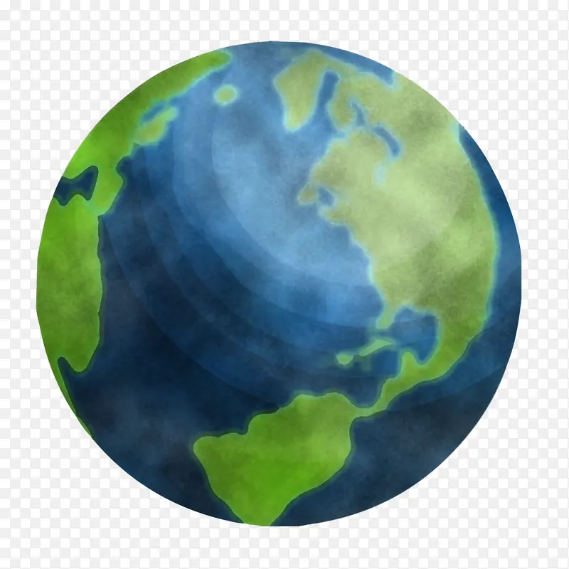 地球 绿色 行星