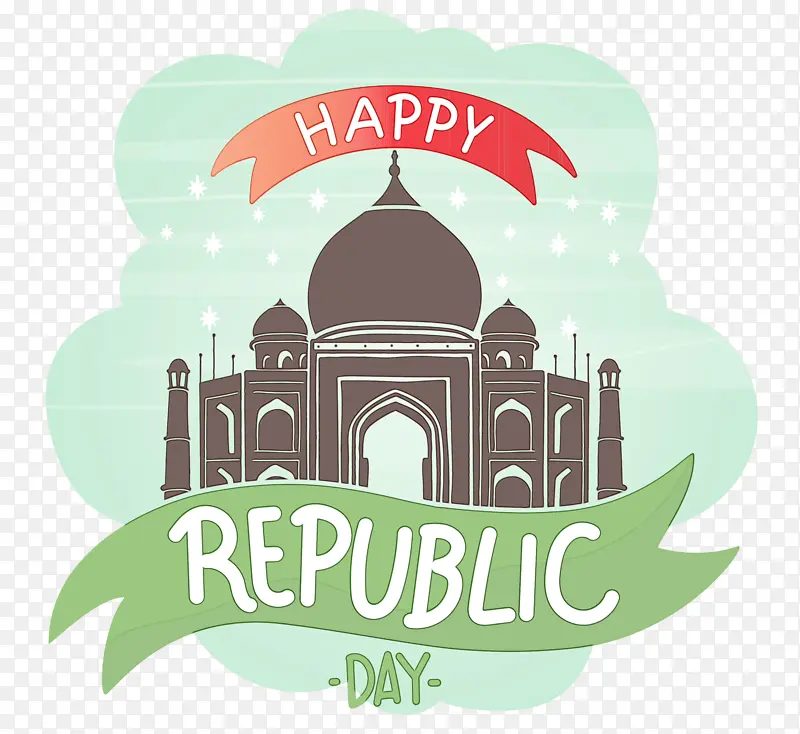 印度共和日 泰姬陵 印度共和日快乐