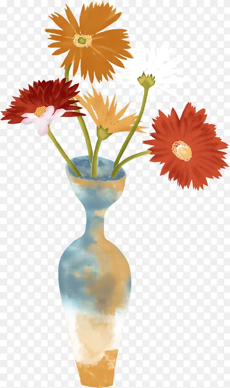 花盆 花瓶 花朵