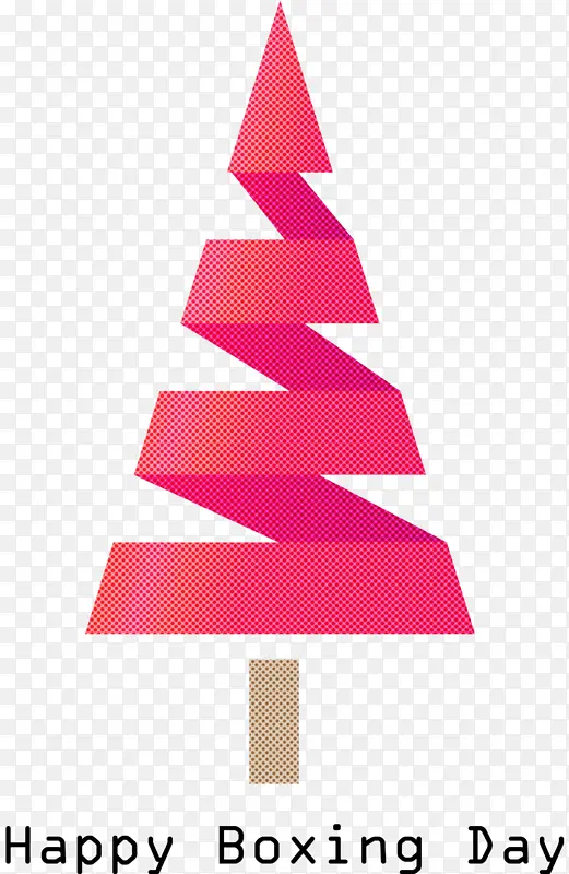 节礼日快乐节礼日粉色圣诞树圣诞树线条标志圣诞装饰三角形松树松树家族洋红针叶树室内设计圆锥体