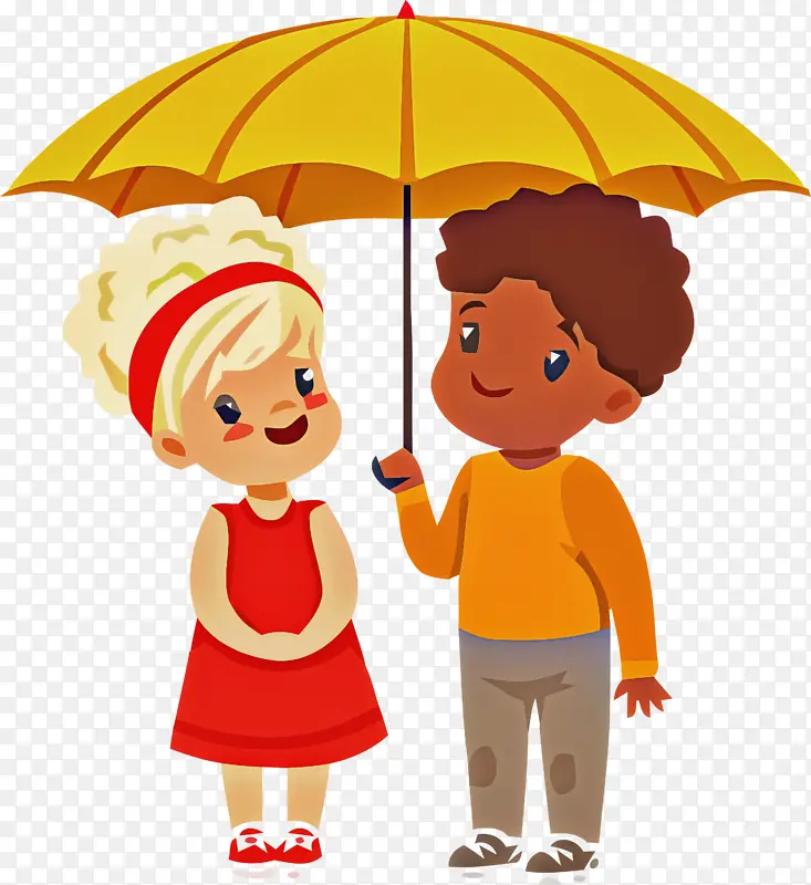卡通 雨伞