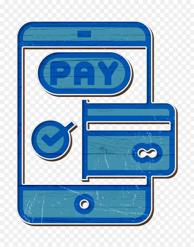 手机银行图标 标牌