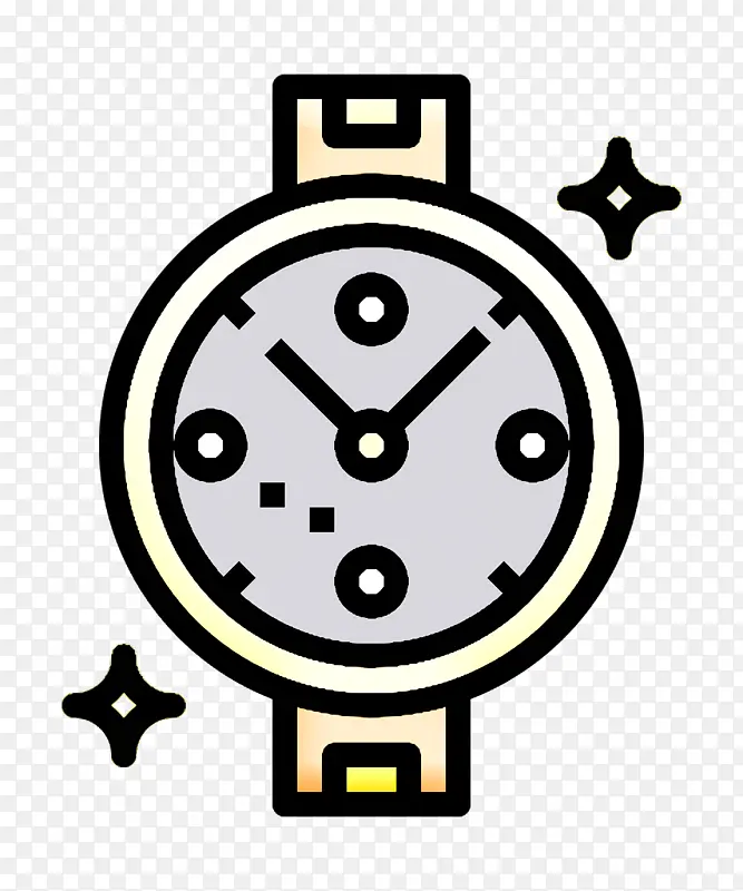 手表图标 闹钟 表情符号
