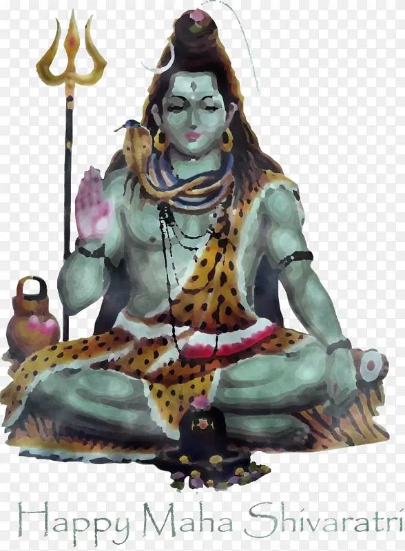 玛哈希瓦拉特里 快乐的希瓦拉特里 湿婆神