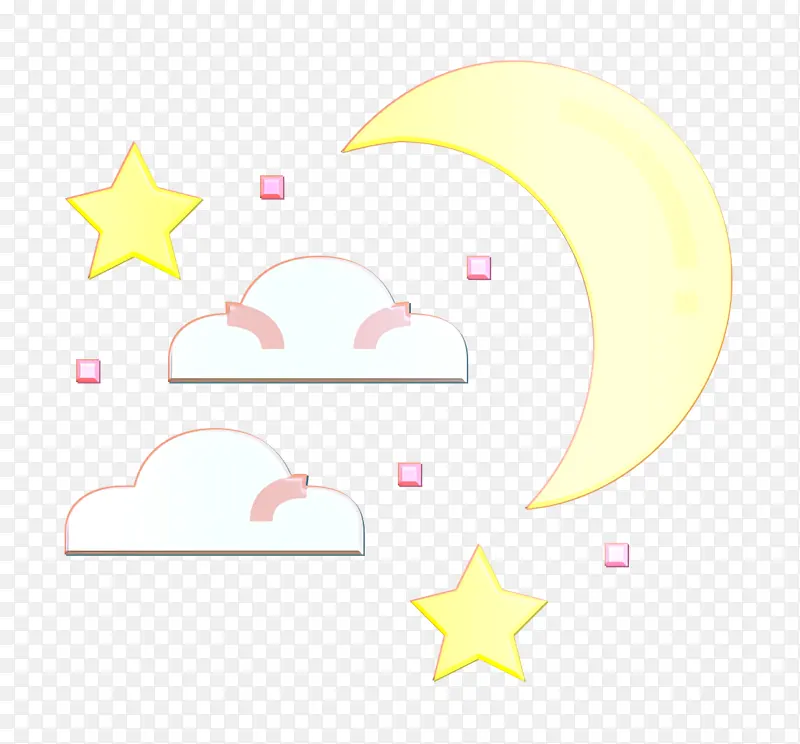 月亮图标 半月图标 舞会之夜图标