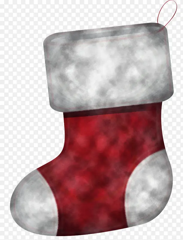 圣诞袜 圣诞装饰 红色