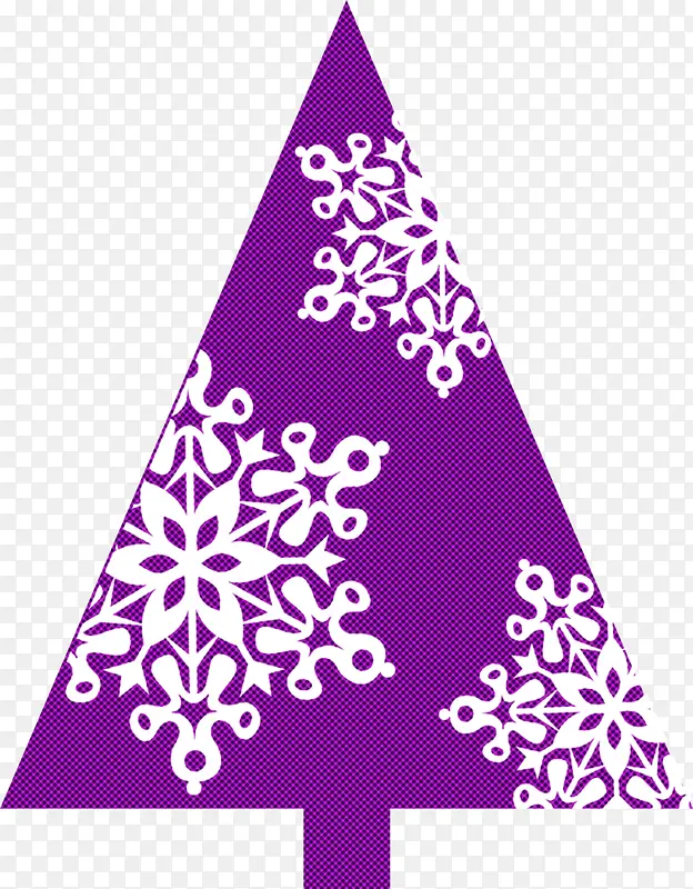 圣诞树 紫罗兰色 紫色