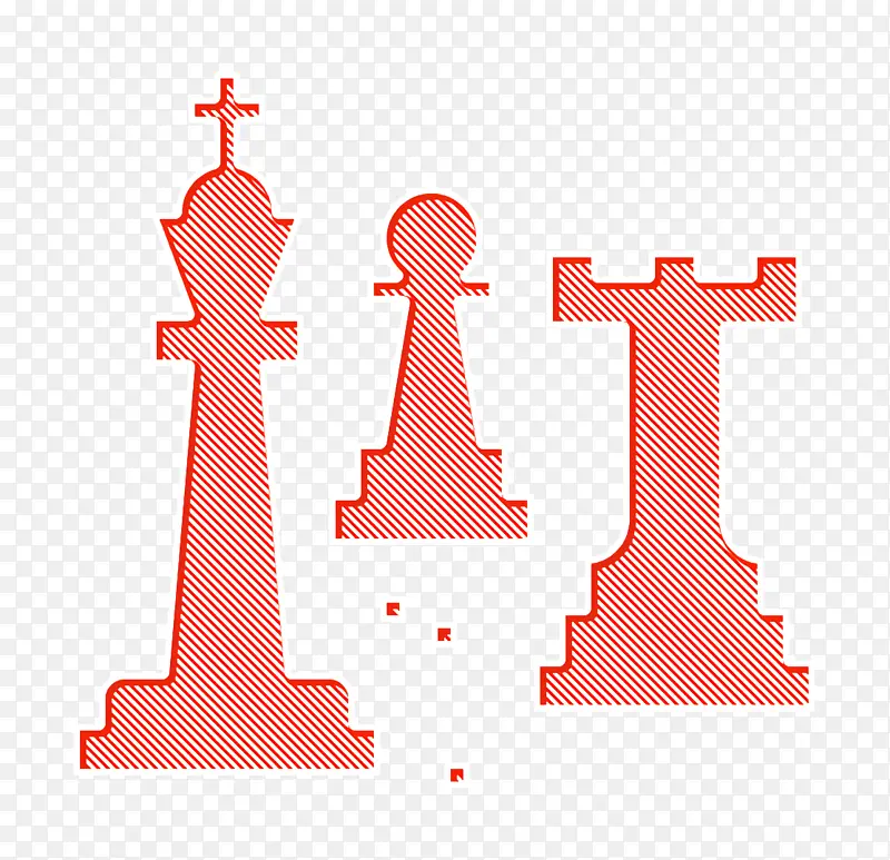 象棋图标 乐透图标 线条