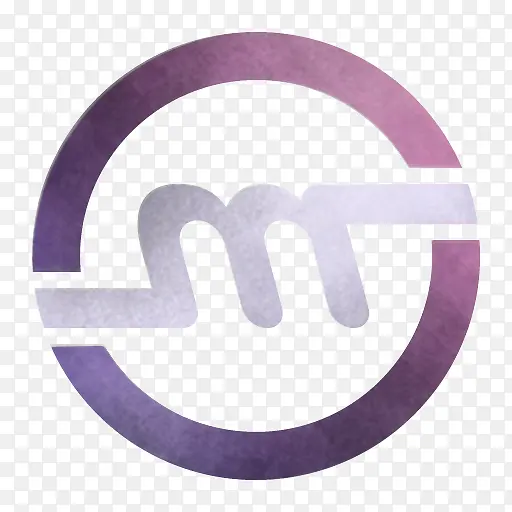 紫色 标志 圆圈