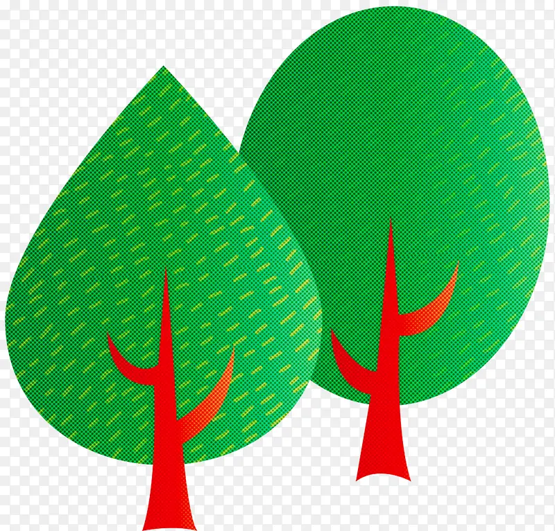 绿色 叶子 标志