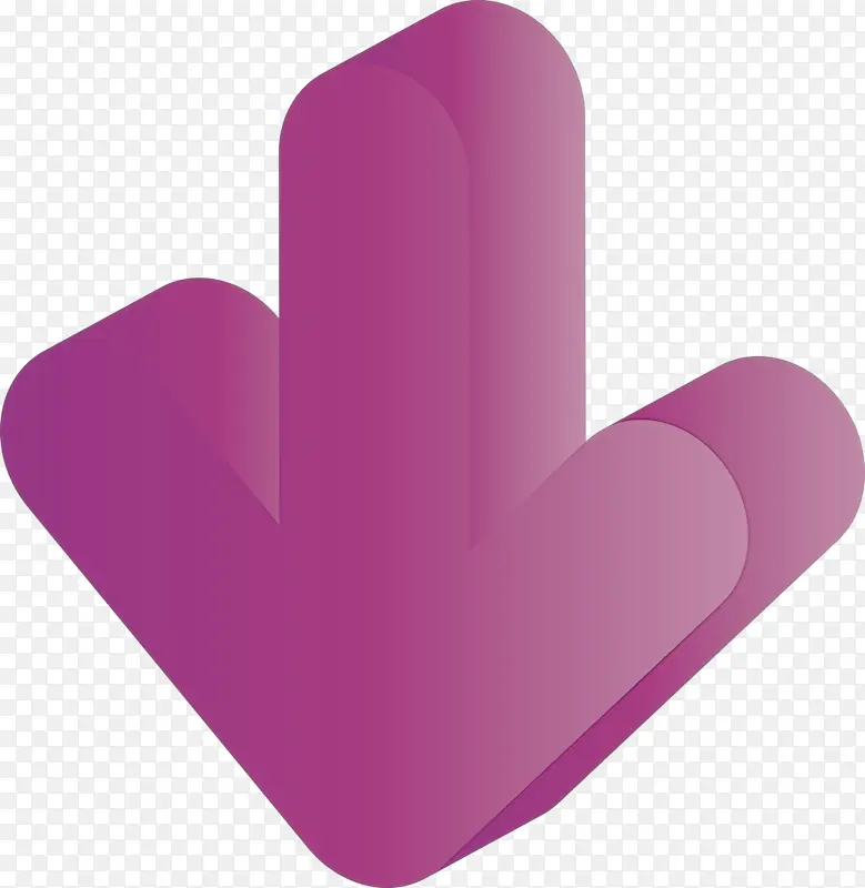 箭头 紫色 粉色