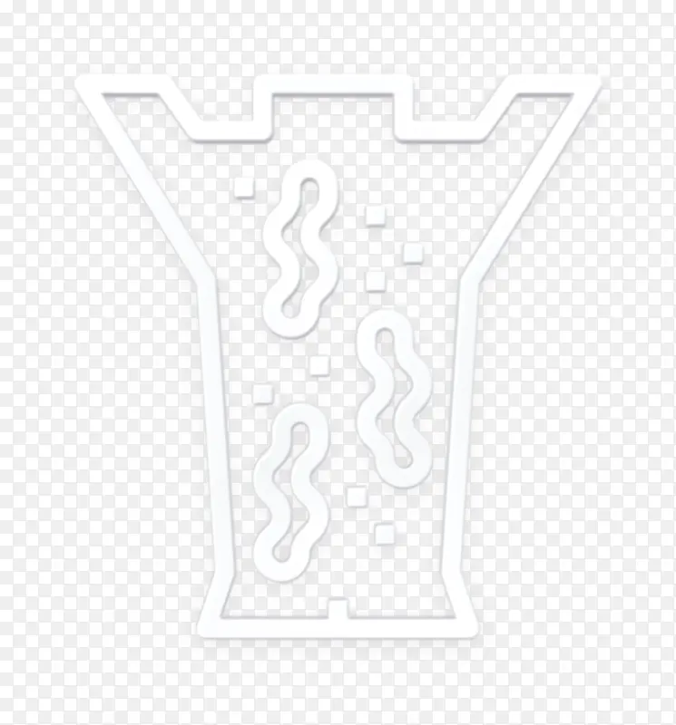 水蛭疗法图标 循环障碍图标 替代医学图标