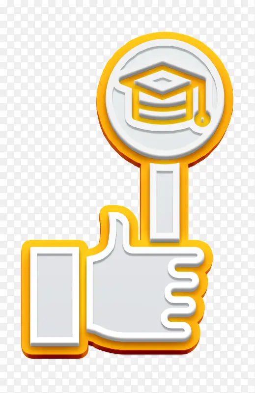 如图标 手势图标 学校图标