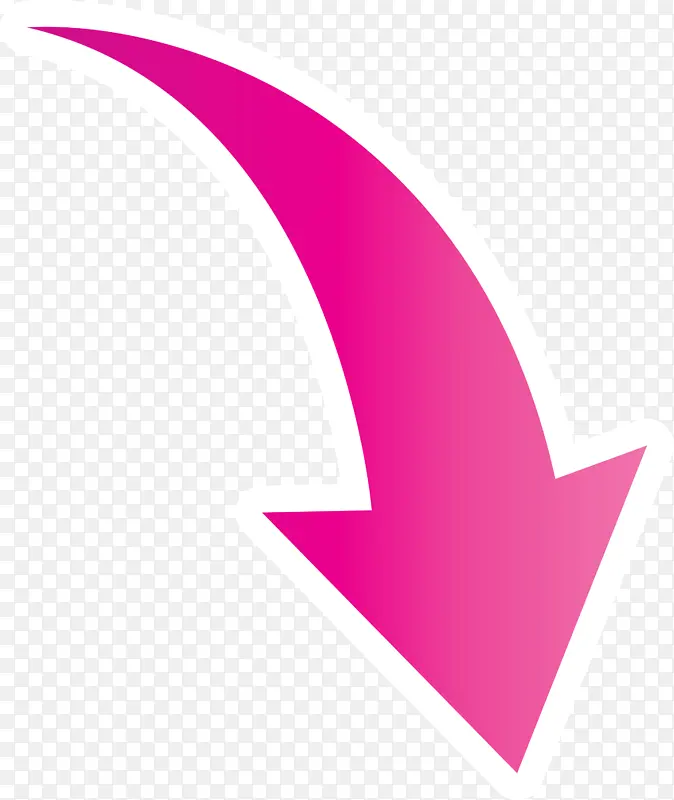 风箭 粉色 标志