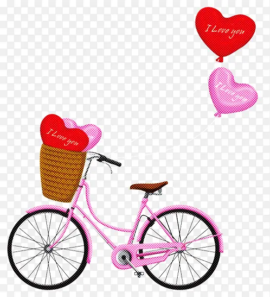 自行车配件 粉色 自行车车轮